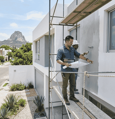 Mantenimiento integral de fachada en Corregidora